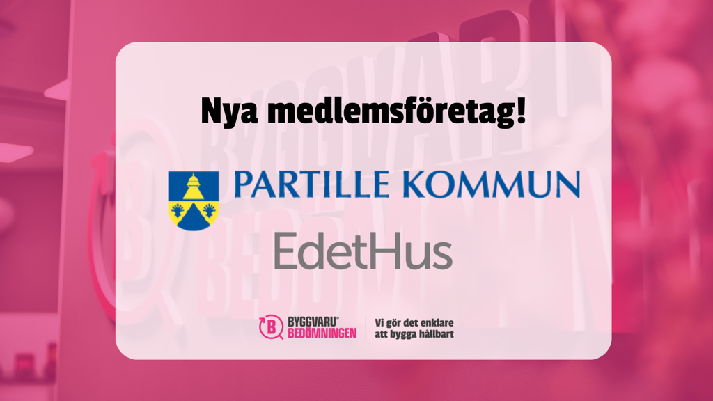 Nya Medlemsföretag! (6)